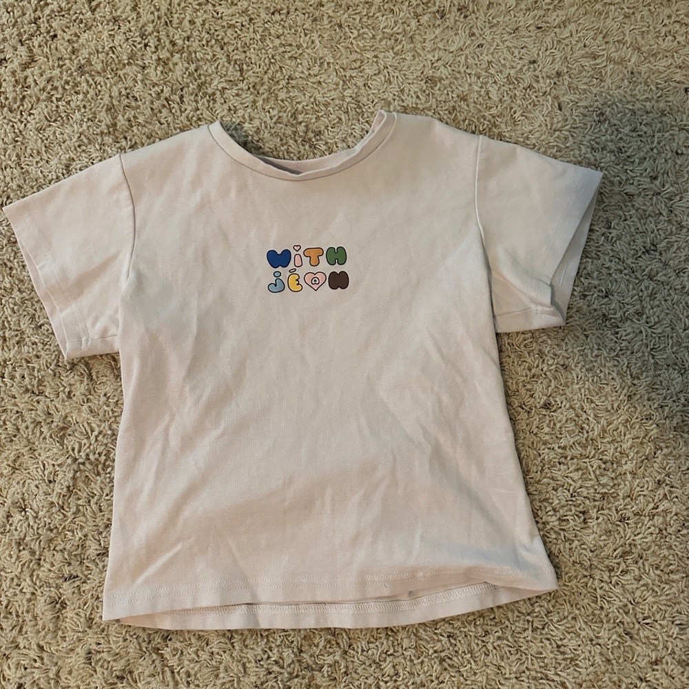 With Jean Graphic Tee